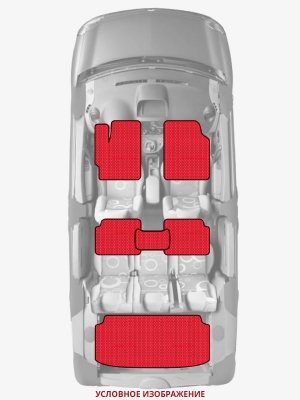 ЭВА коврики «Queen Lux» комплект для Buick Regal Hybrid